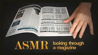 ASMR 🤍📖 Fullejant una revista / Looking through a magazine - XIUXIUEIG / WHISPERING