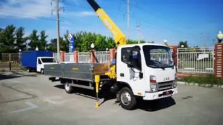 Jac n56 с краном манипулятором Tadano tm20hhh