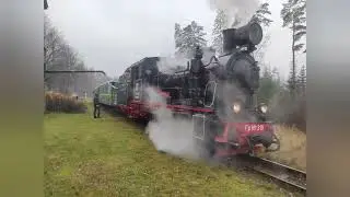 Паровоз узкоколейный Гулбене Алуксне