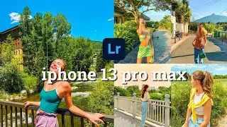 iphone 13 pro max camera inspired Preset | Lightroom preset tutorial with Free DNG file