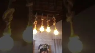 iluminação rústica 🤠