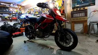 Ducati Hypermotard 1100 Scotts Steering Damper Install
