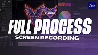 HOW TO create a phoenix mascot animation - 32:9 SCREEN RECORDINGS - 16:9 IN DESCRIPTION