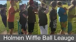 Our First Wiffleball Game!