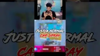 Just a Normal Car Spray?☠️ #shorts #youtubeshorts #pubgmobile