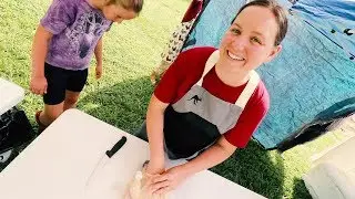 Homestead Girl Does Chickens For The First Time