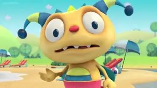 Henry Hugglemonster - Squashing an Sun Cream