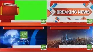 Complete News Channel Graphics Green Screen By Ar Graphics 0307-7549003