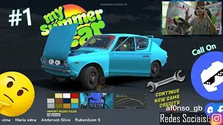 🚀PRIMEIRO CARRO DO Af0nso GB!!😂PARTICIPAÇÃO COM AMIGO @racingdrivergames2935 @af0nsogb My Summer Car