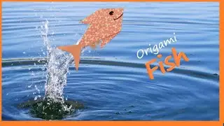How To Make Easy Origami Fish for Kids| Paper Fish |  Paper Craft Easy