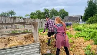 НЕОЖИДАННЫЙ ГОСТЬ! НАЧАЛОСЬ! СКОЛЬКО ВРЕМЕНИ ЭТО ЗАЙМЕТ? НАША ФЕРМА! ЖИЗНЬ ПРОСТЫХ ЛЮДЕЙ В ДЕРЕВНЕ!