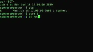 Schedule Commands For Later Use | Linux Tutorials