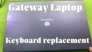 How to replace the Gateway GWTN156-12BL laptop keyboard  #rcelectronicsrepair #laptop #technology