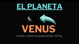 Venus el planeta captado en los cielos de la serena chile #svbony #celestron #powerseekers