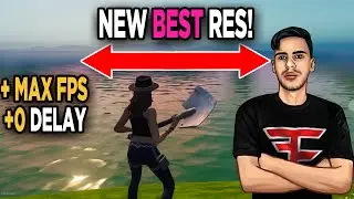 Best Stretched Resolution for Low End PCs in Fortnite Chapter 4 - FPS Boost & 0 Input Delay!