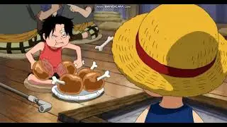 One Piece (Season 14 English Dubbed) Luffy wants Dinner in the Mountain Bandits House