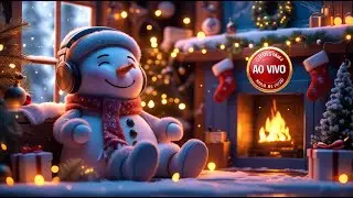 🎄 Snowman Christmas Vibes AO VIVO ❄️🔥| Canções Natalinas Para Relaxar e Entrar no Clima #NatalAoVivo
