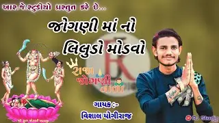 જોગણી માં નો લિલુડો મોડવો !! Vishal Yogiraj !! jogani maa no modvo live 2023 !! ramel program 2023