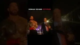 Roman Reigns Returns To WWE At Summerslam 2024