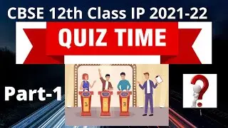 QUIZ TIME PART-1 | ITS QUIZ TIME ON PYTHON PANDAS | QUIZ TIME PYTHON | MCQ TYPE QUESTIONS FOR TERM-1
