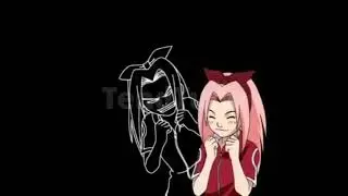 Sakura,Sasuke e Naruto Usando Jutsu Transformação