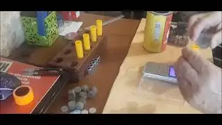 Снаряжение пули Майера 20 кал  для тестирования.