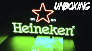 Unboxing ! Letrero Luminoso Neón Vintage de Bar Heineken