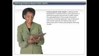Defining Evidence Based Public Health