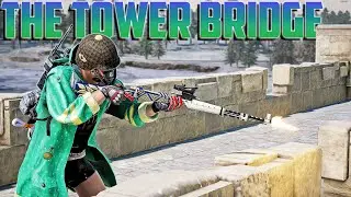 Parachuting On A Tower Bridge
