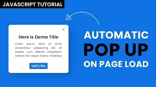 Automatic Pop-Up Javascript