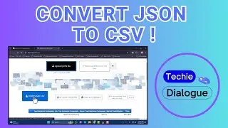How to Convert JSON To CSV