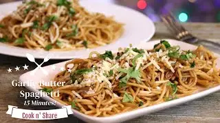 Spicy Butter Garlic Pasta in 15 Minutes