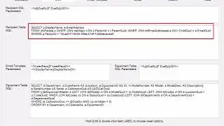 Added: Auto Notify Email for All Equipment to Single Person