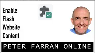 Enable Flash in Google Chrome