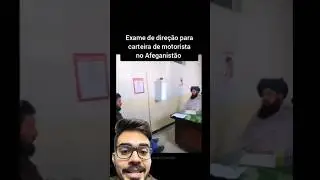 DETRAN NO AFEGANISTÃO É DIFERENTE #shorts
