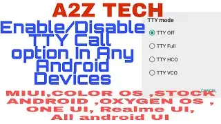 How to turn off tty mode in any android phone 2022