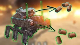 PORCUPINE ARTILLERY 2 PLAYER FUSION - Crossout