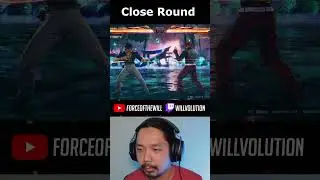 This was a close round.  #tekken8 #gaming #willvolution #fightinggames #fgc #law #hwoarang #combo
