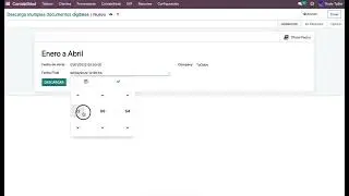 Odoo V16 Enterprise / Descarga de XML SAT