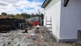 Мокрый фасад по монолитному пенобетону-теплый недорогой