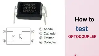How to test optocouplers with oscilloscope | power electronics lab | checking an optocoupler