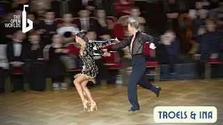 Troels Bager & Ina Jeliazkova - Samba Latin Dance | The Open Blackpool 2023