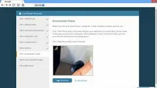 Respondus Environment Check