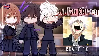 Jujutsu Kaisen reacts to Gojo Satoru / Season 2 | Manga spoilers | JJK S2 | Gacha Club