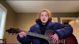 Bella Ramsey Using The Guitar🎸(Get Ready For TLOU Season 2)