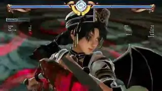 Soul Calibur VI - Talim wall combo in soul charge 170 damage.