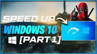 How to Speed Up Your Windows 10 Performance 2020 (Part 1) |🛠🛠 تحسين اداء ويندوز 10