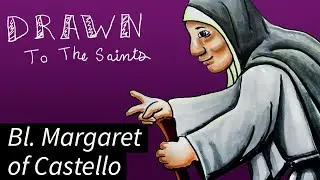 Blessed Margaret of Castello (Copic Marker Illustration) [Drawn to The Saints]