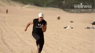 What is beach sprinting?