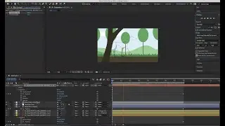After Effects: Animate Multi-Plane Background (Side-scrolling):